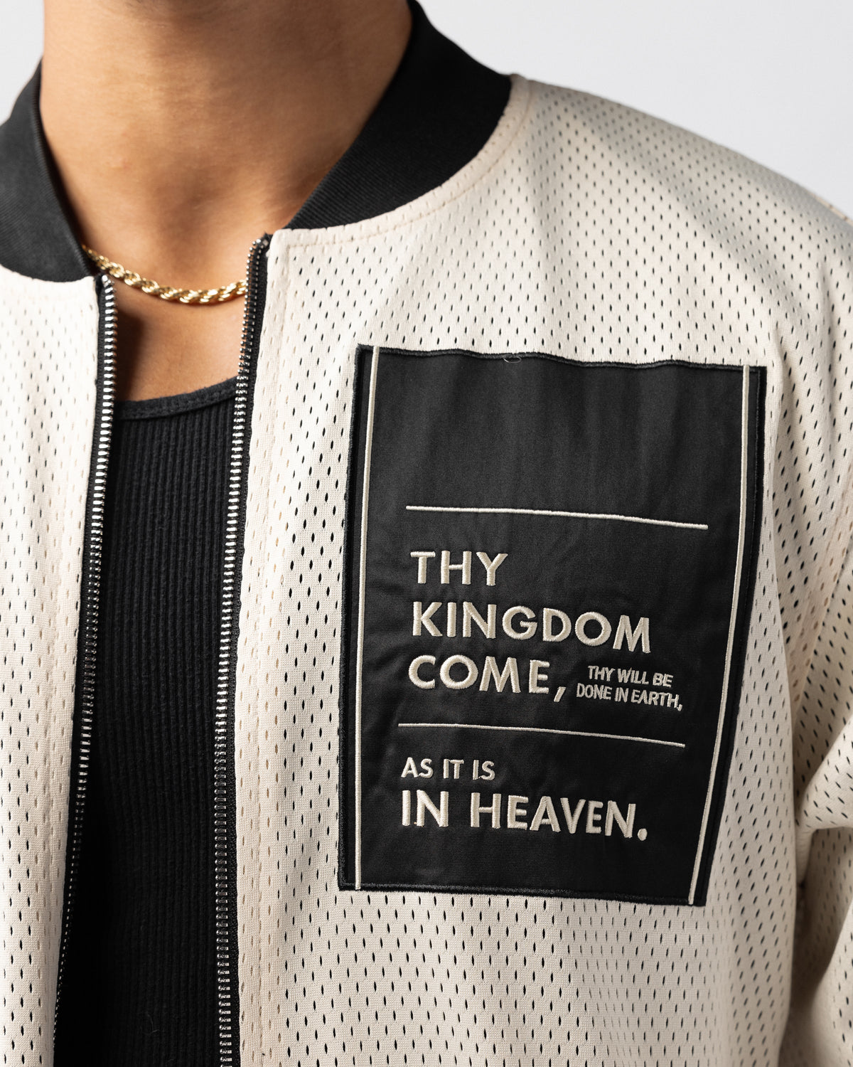 Lord&#39;s Prayer - Reversible Bomber Jacket