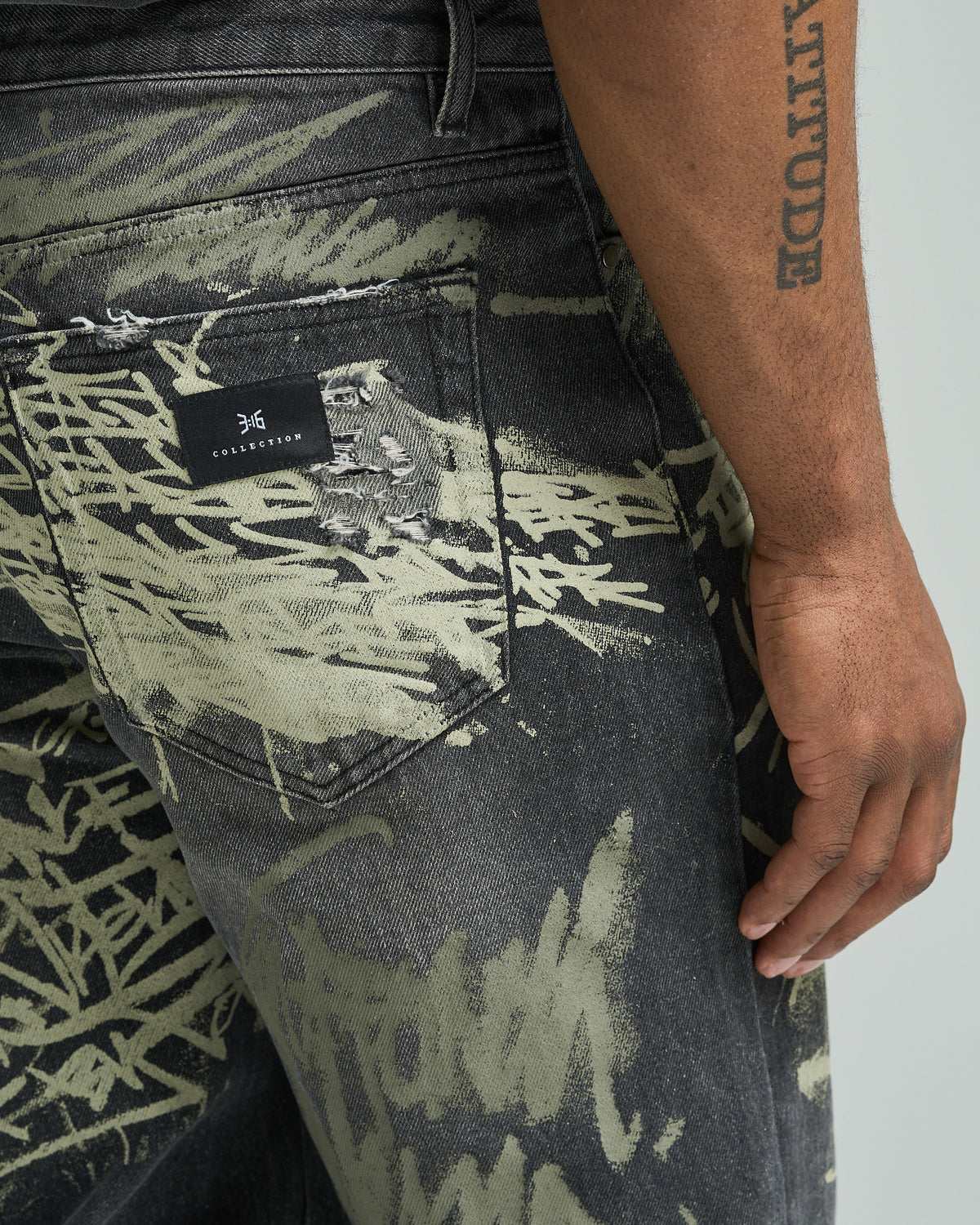 Kingdom Denim Pant - Black