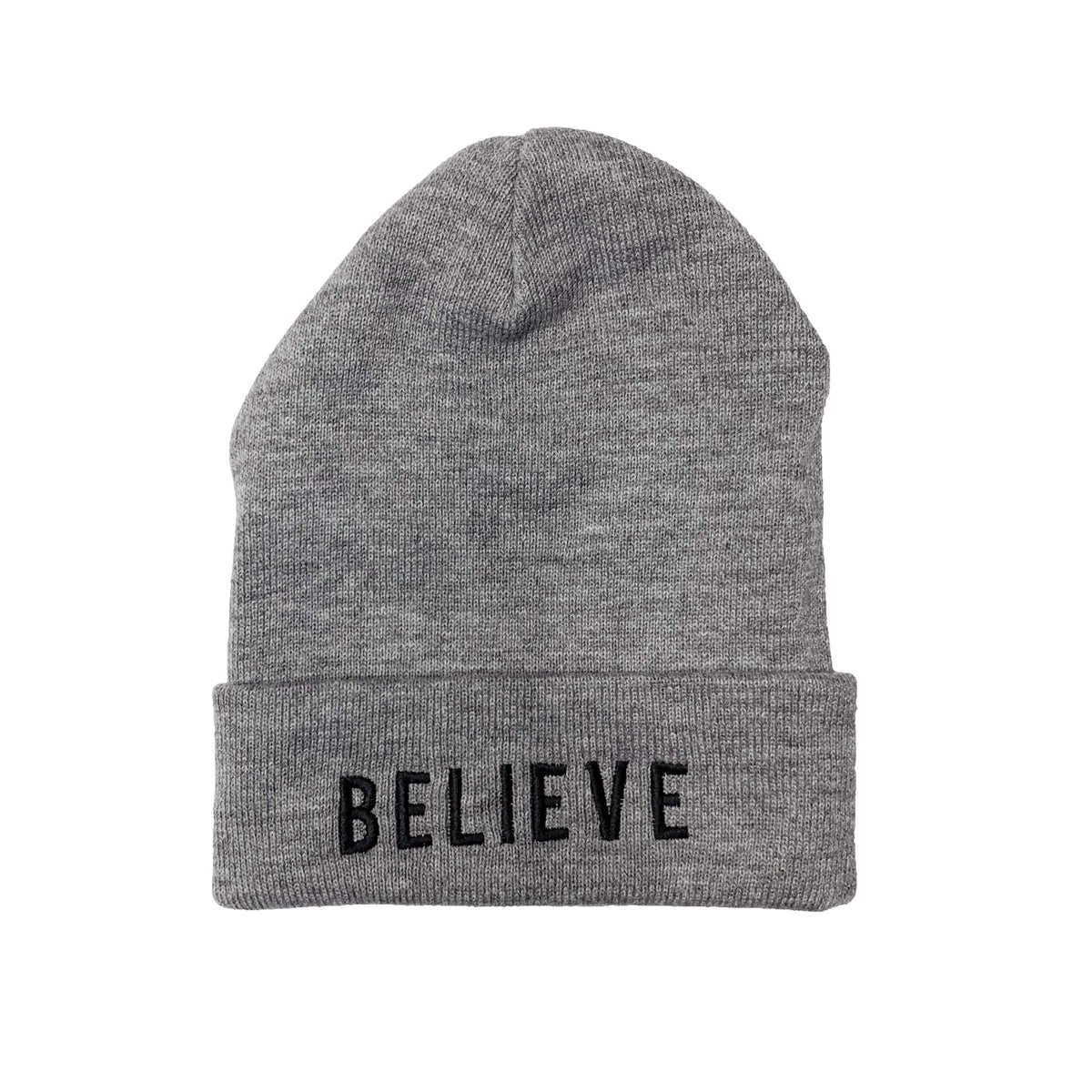 316collection beanie Believe Beanie - Gray